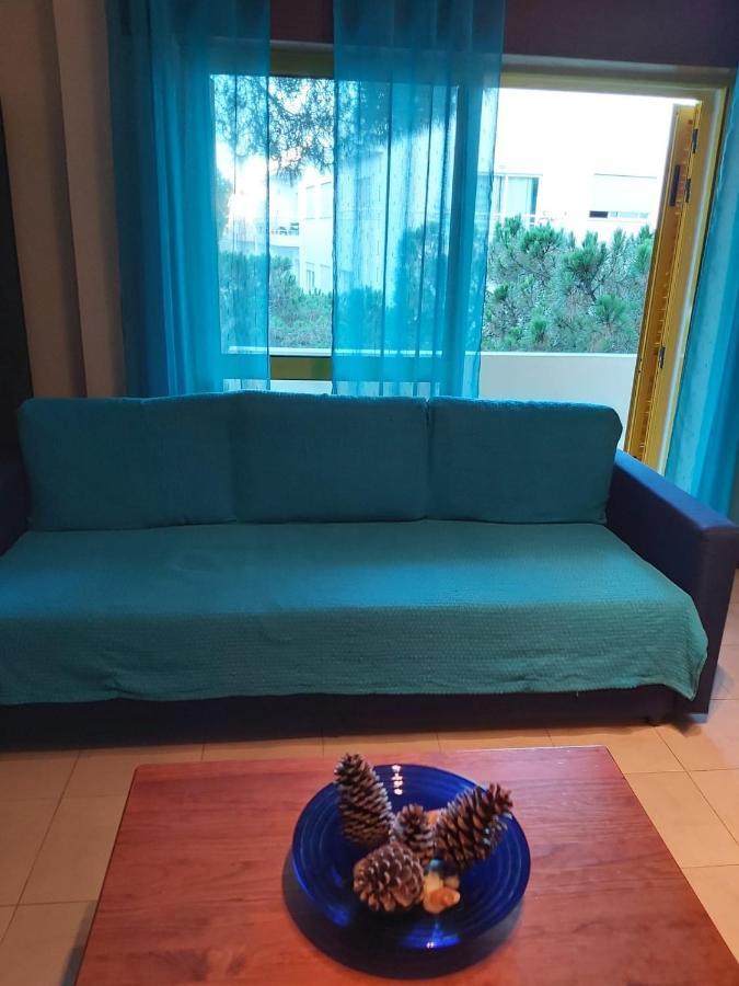 Gelbblau Falesia Albufeira Bagian luar foto